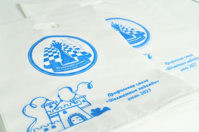 Печать на пакетах, папках.