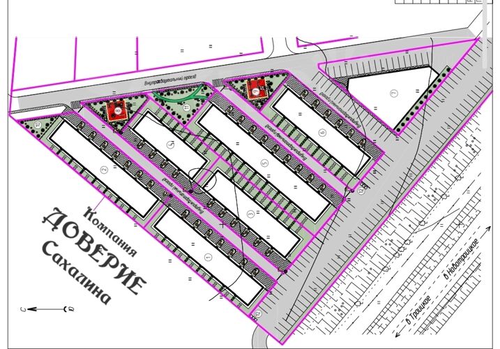 План. ЖК Изумрудный