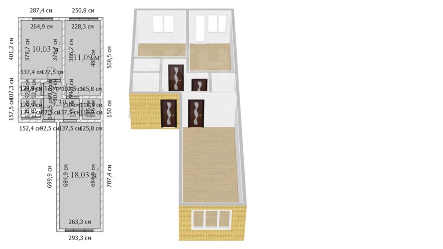 Схема планировки